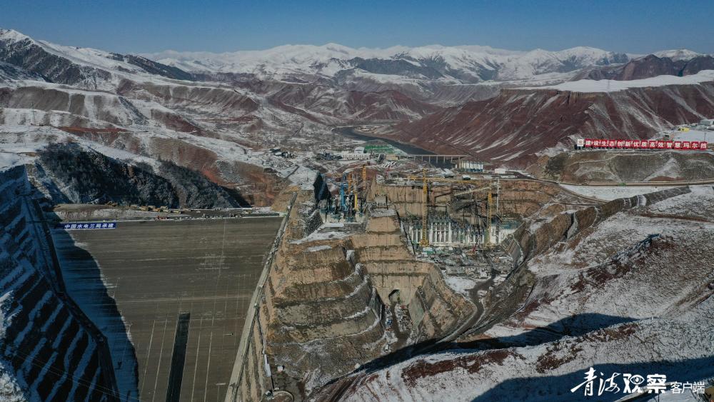 瞩目玛尔挡水电站正式下闸蓄水