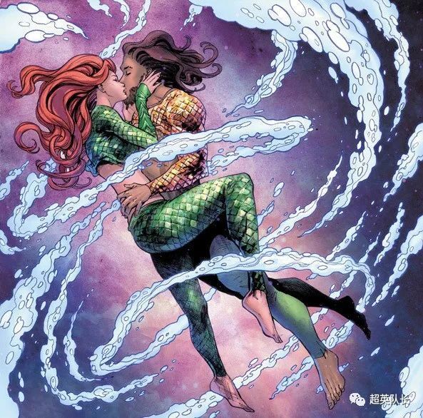 《海王2》前传漫画发布!海王和湄拉结婚怀孕_腾讯新闻