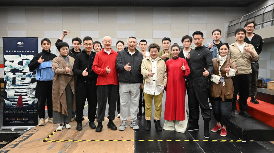 国家大剧院原创话剧邓世昌举行探班王雷等演绎北洋水师群像