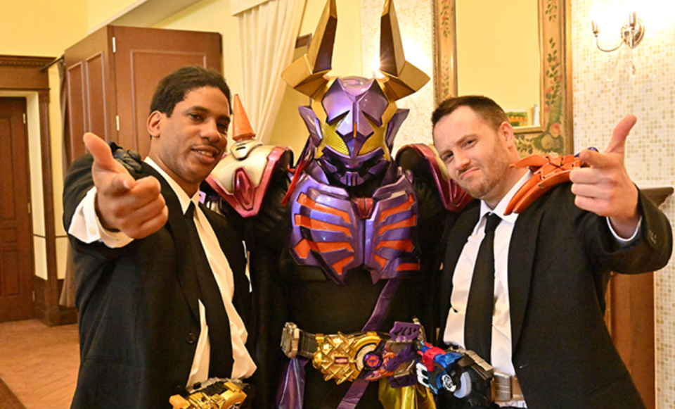 假面骑士极狐追加杂兵骑士 两位保镖没皮套 永德叔出演狗头骑士