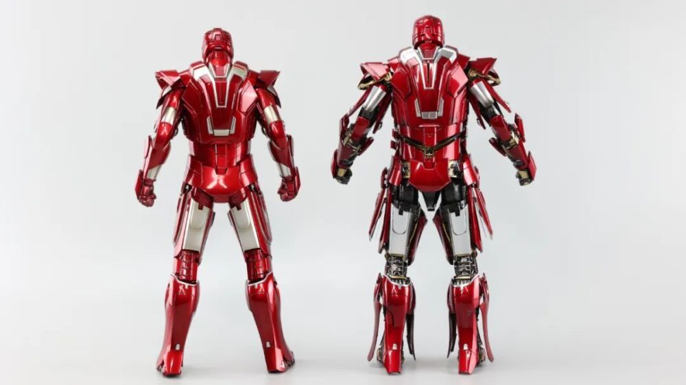 你见过内置骨骼还能爆甲的钢铁侠手办吗