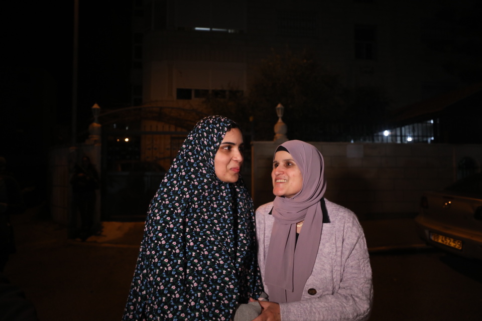 以色列释放39名被关押巴勒斯坦人