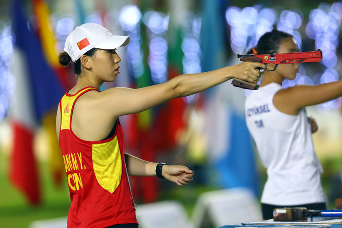 新黄河直击张明煜亚运夺金跌宕起伏赢在扔下包袱