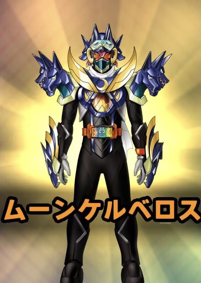 假面骑士歌查德四个新形态设定稿造型公开盖亚龙的皮套太帅了