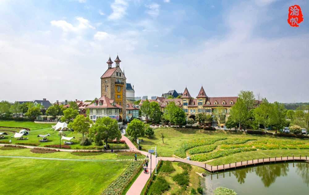 武汉花博汇,体验法式小镇的异域风情,领略四季花海的五彩缤纷_腾讯