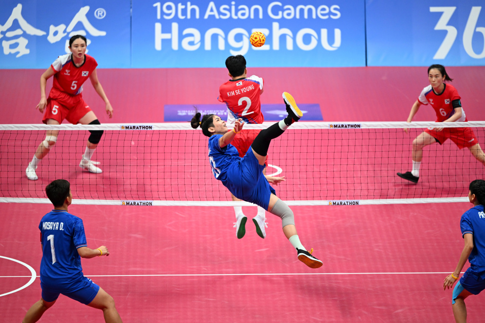 藤球——泰国队夺得女子单组团体冠军_腾讯新闻