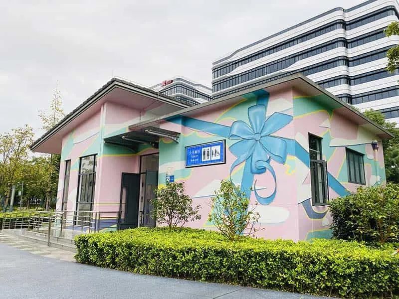 上海评选出30座"最美厕所",10座"特色厕所";实景图_腾讯新闻