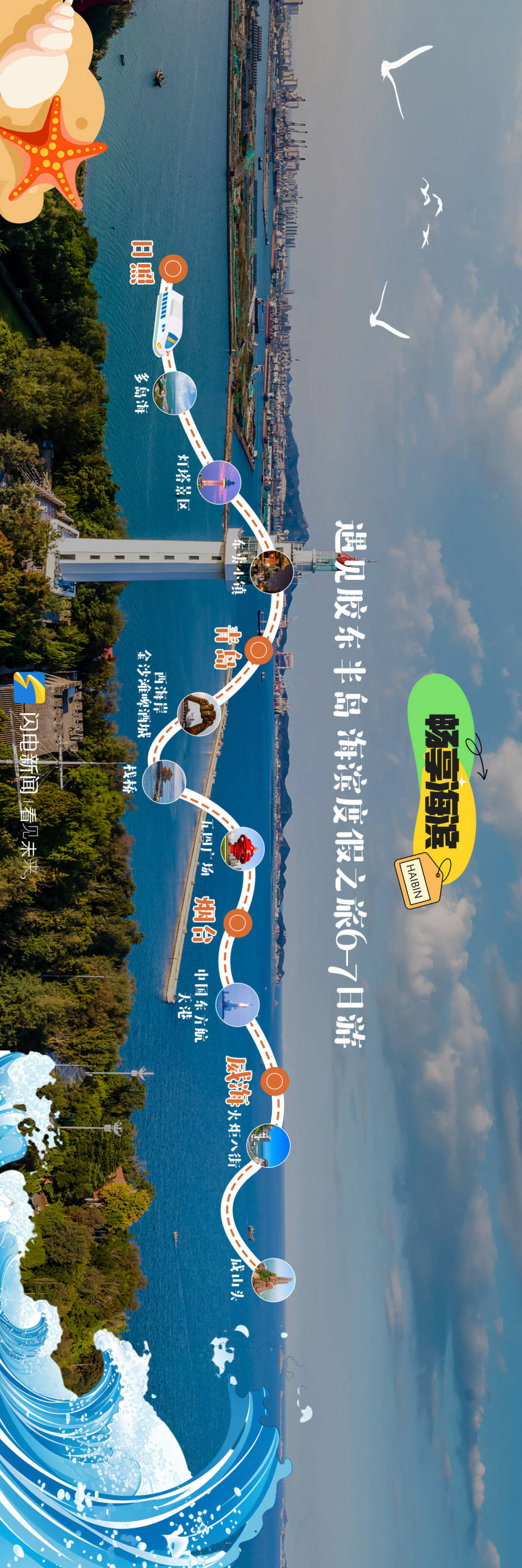 乘着日兰高铁游山东·畅游海滨丨遇见胶东半岛 海滨度假之旅6-7日游