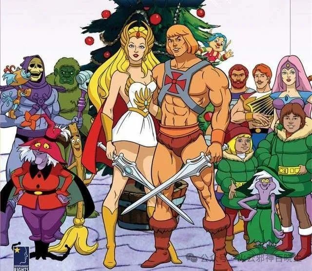 同一时期的两部动画片《宇宙的巨人希曼》和《非凡的公主希瑞》