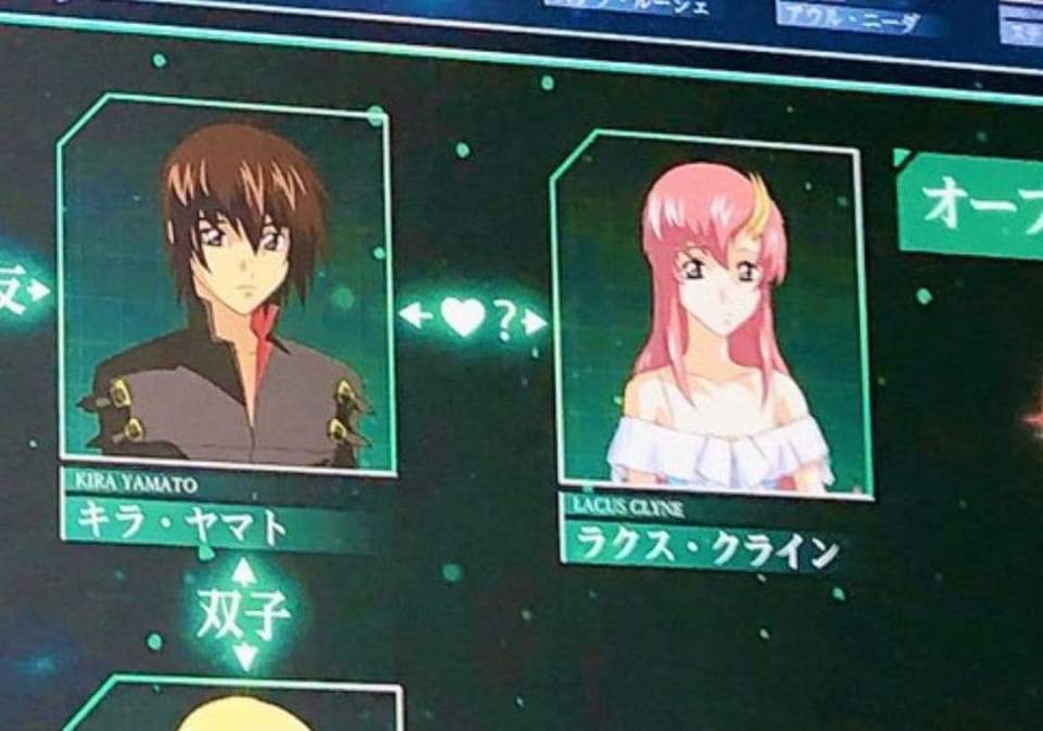 高达seed最新角色关系图 阿斯兰单恋卡嘉莉 基拉和拉克丝关系存疑