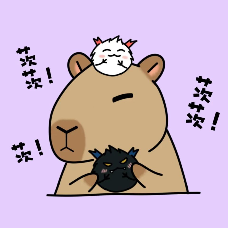 大人快看看卡皮巴拉都cos了哪些式神吧?_腾讯新闻