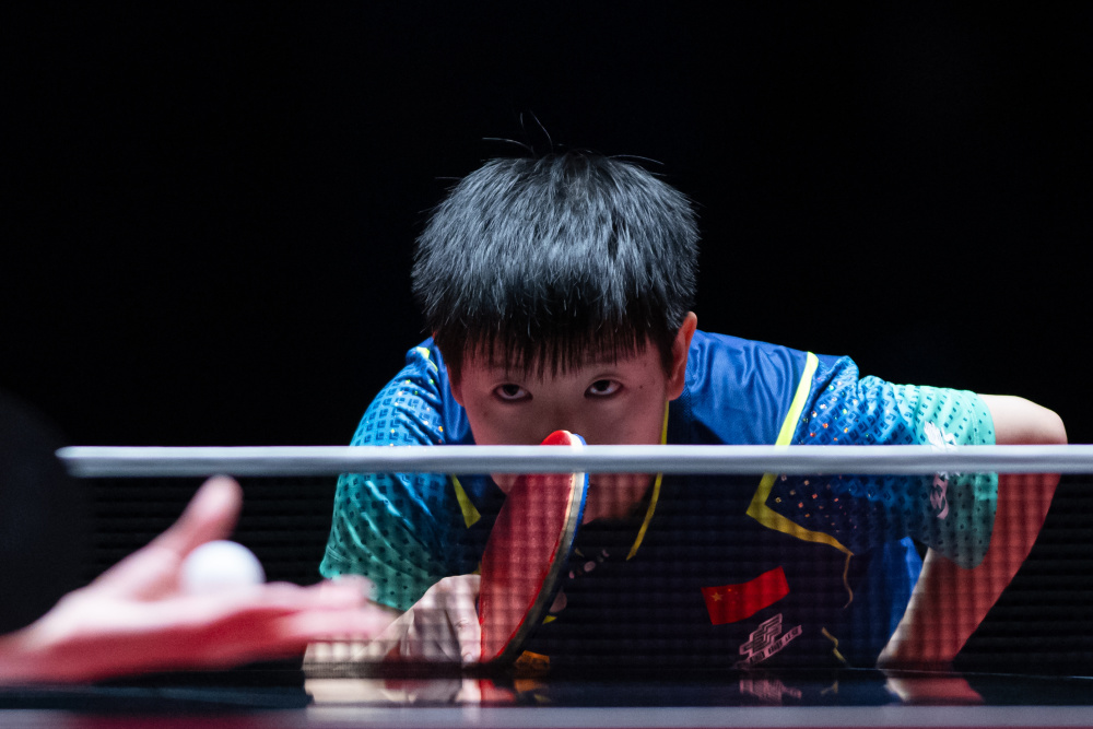 乒乓球——澳门世界杯:孙颖莎胜陈思羽