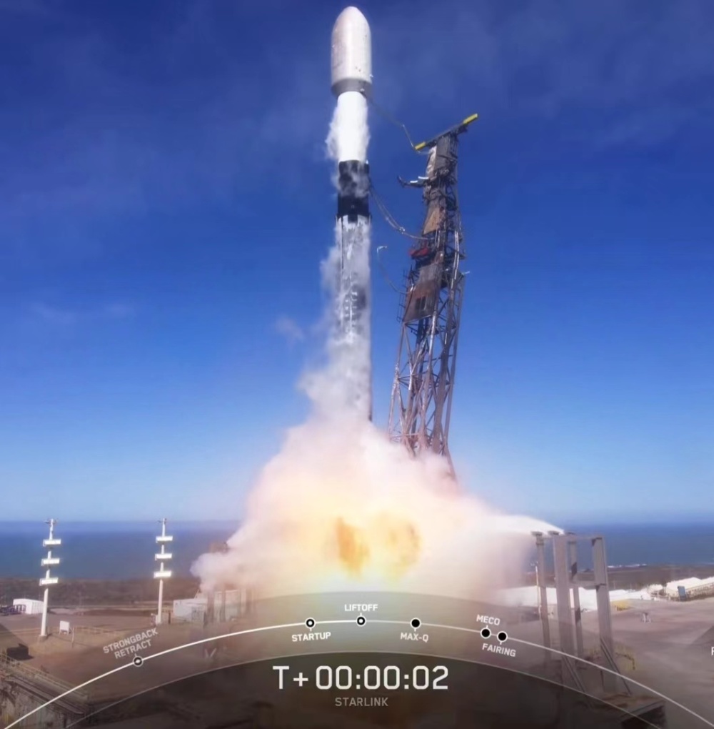 猎鹰系列火箭年度第15次发射,spacex航天发射升至世界总数1/2!