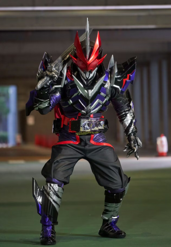 假面骑士天灾完整皮套造型公开 风魔的皮套被拆了 裤子都给薅走了