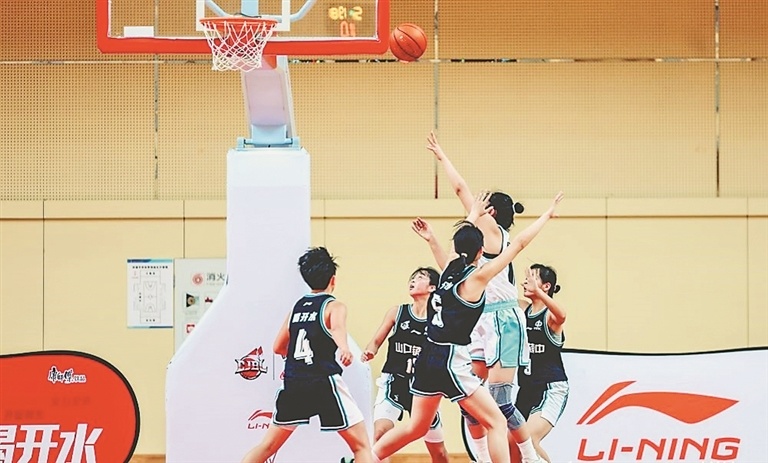 中国初中篮球联赛全明星赛在绥芬河开赛