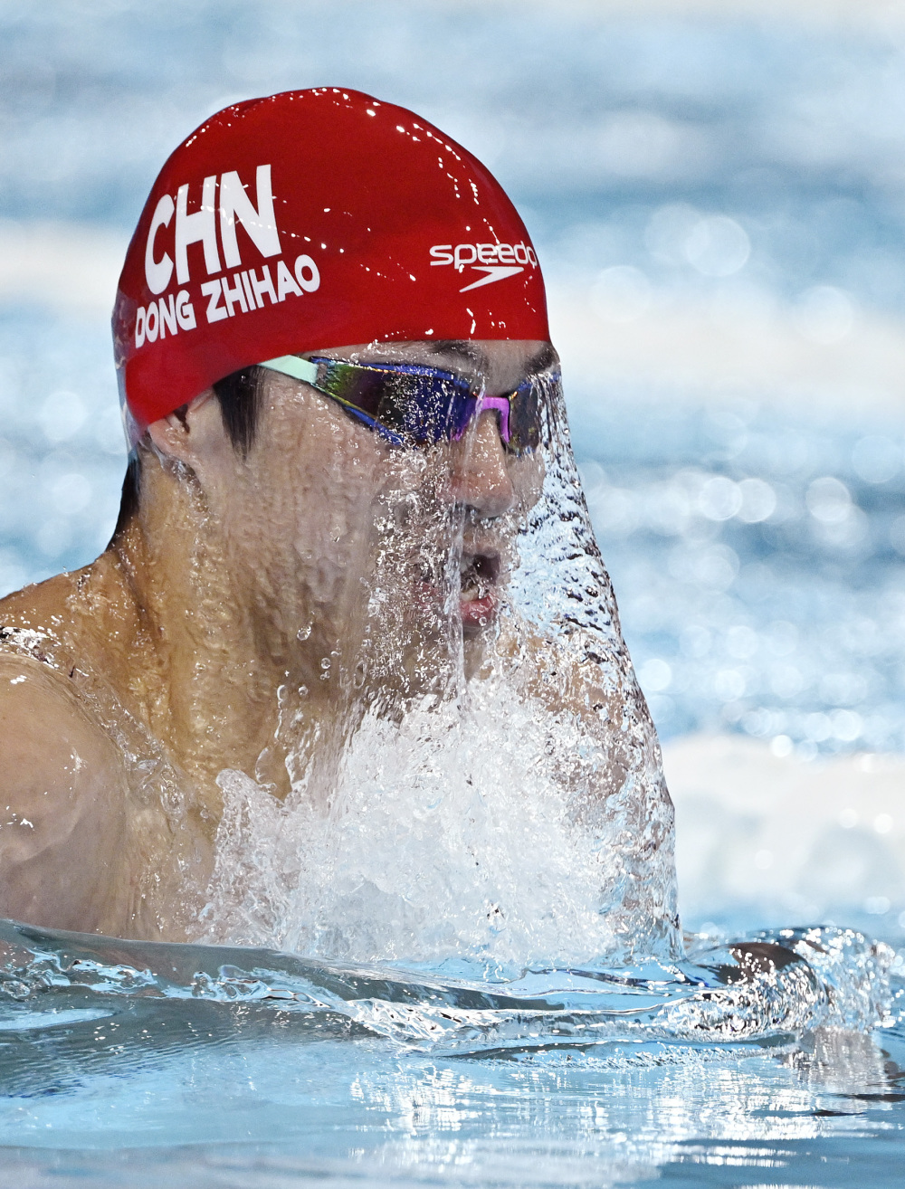 巴黎奥运会丨游泳——男子100米自由泳决赛:中国选手潘展乐夺冠(14)