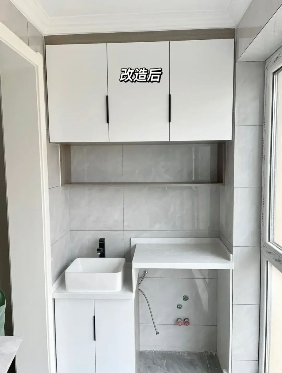 经历了雨季才知道阳台墙面贴瓷砖和刷乳胶漆的区别_腾讯新闻