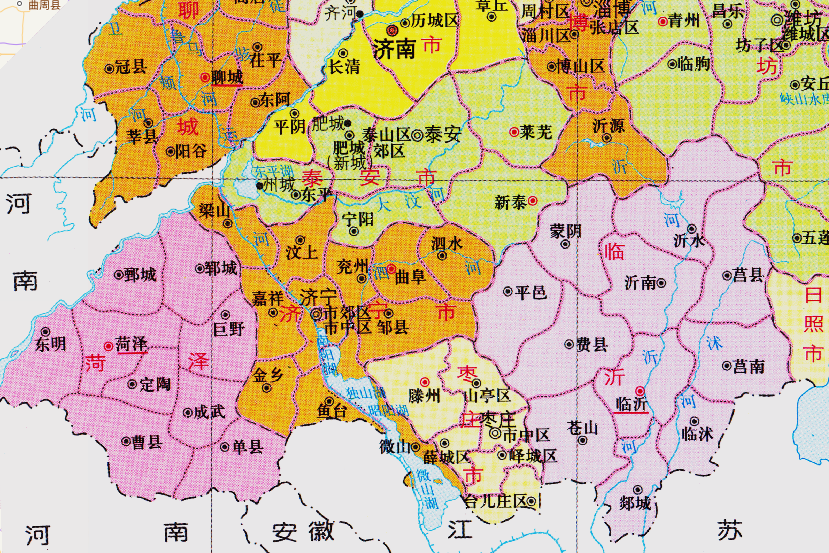 1963年4月,河南省開封專區的東明縣,劃入了山東省菏澤專區管理.