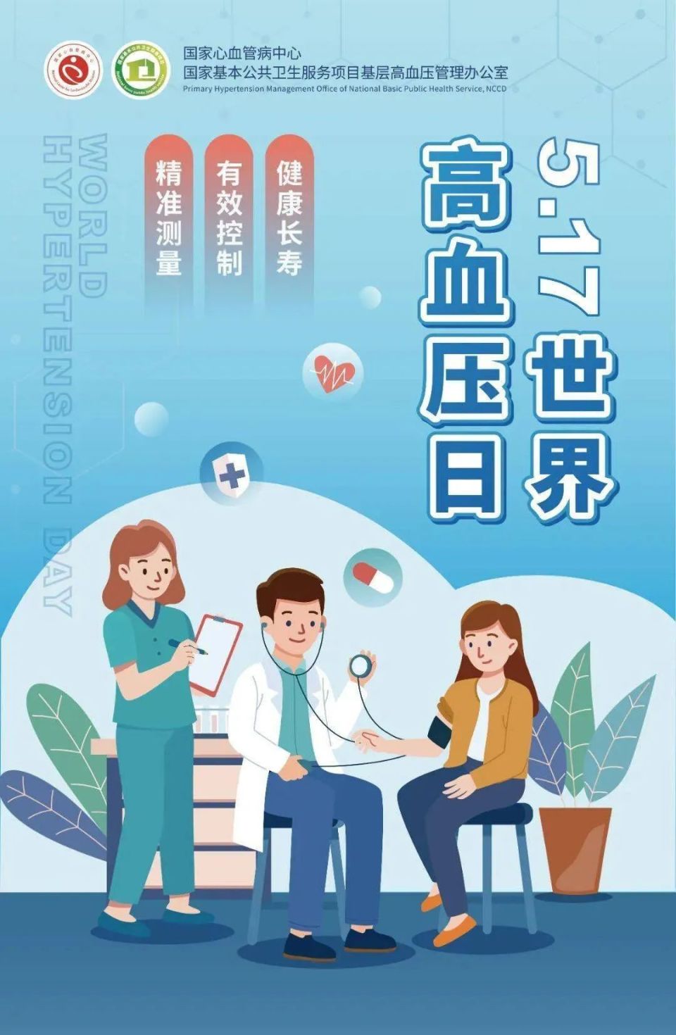 健康宾川世界高血压日精准测量有效控制健康长寿