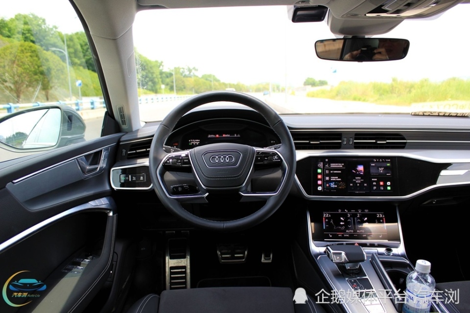 新奥迪a7l深度试驾 横扫路面的强大气场