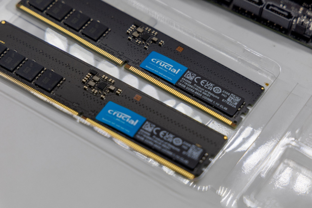 英睿达的第二代ddr5 5600mhz内存单条容量从8gb,16gb到24gb和48gb