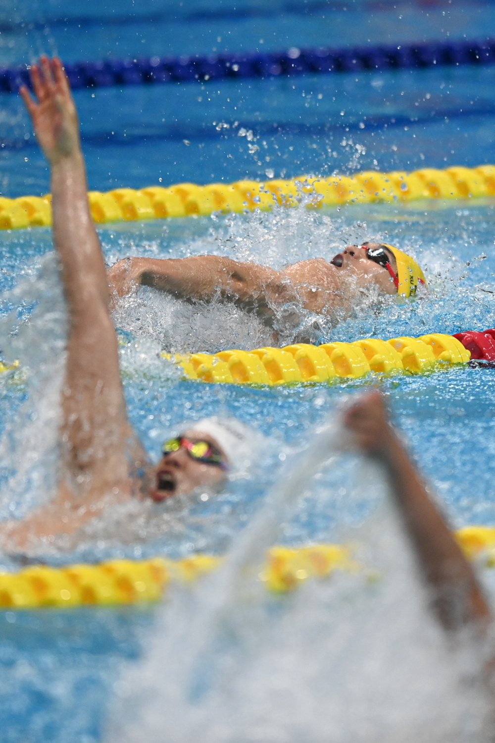 (体育)游泳——全国冠军赛:徐嘉余夺男子100米仰泳冠军(2)