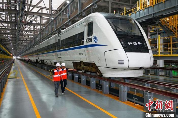新建的动车组"4s体检中心"一期工程在川投用