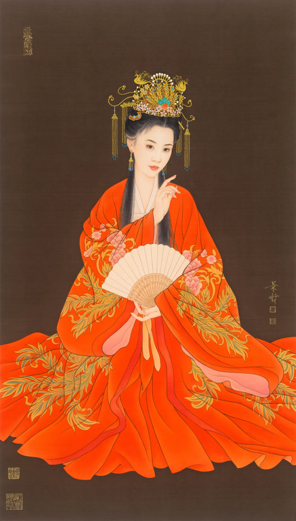 荣宝学苑丨东方红韵 · 崔景哲工笔人物画的赤子情怀