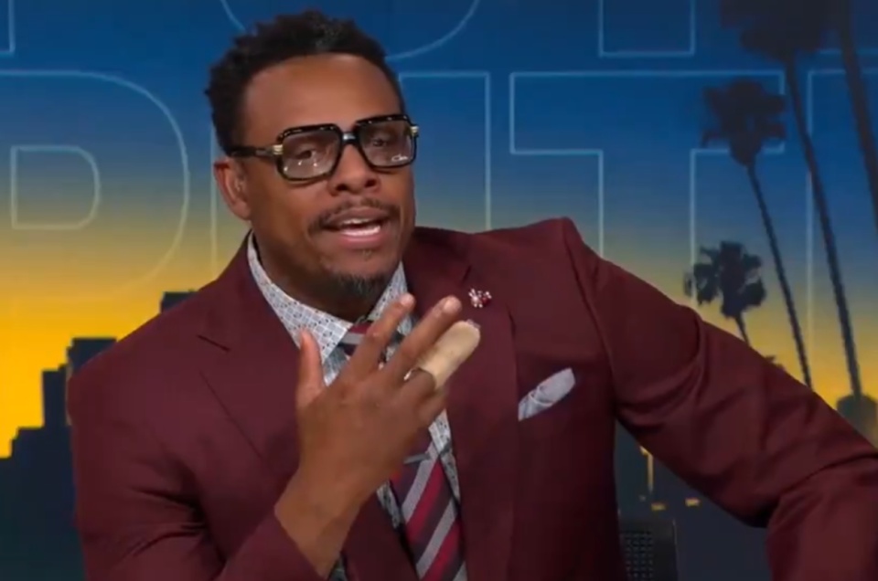 直播吧5月20日讯 今天皮尔斯做客undisputed节目,解释了自己此前手指