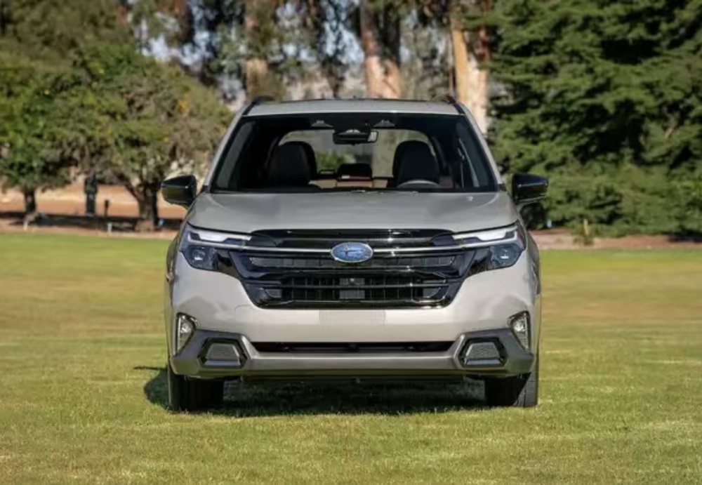 前脸大变样保留大竖屏第六代斯巴鲁森林人官图曝光