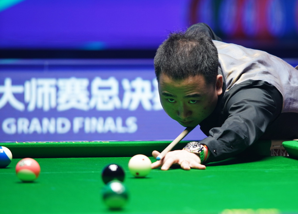 台球第十二届中式台球大师赛全球总决赛楚秉杰夺冠