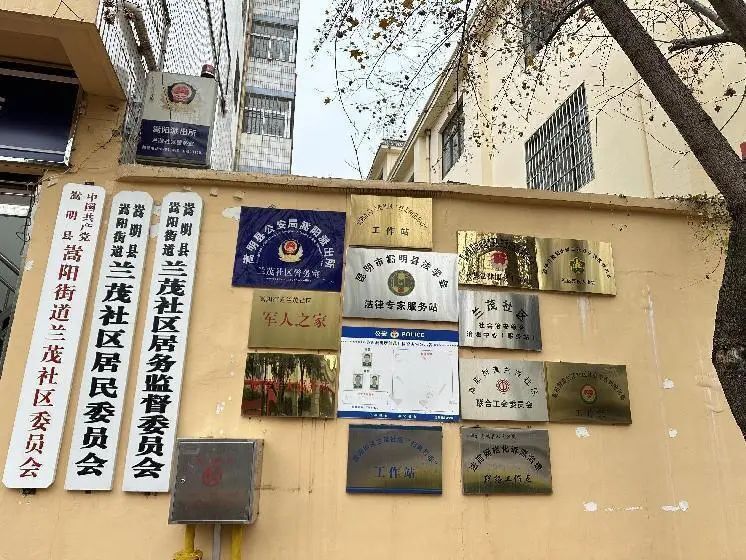 嵩明清理整治"牌子多" 推动健全基层减负