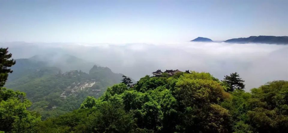 平凉崆峒山秋天的景色图片