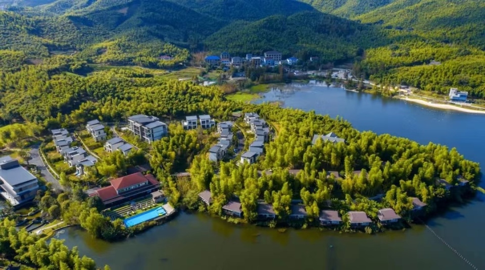 苏州吴江东太湖生态旅游度假区,位于长三角生态绿色一体化发展示范区