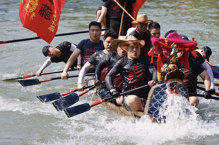 端午还没到,西溪湿地里已经有人在准备龙舟赛了
