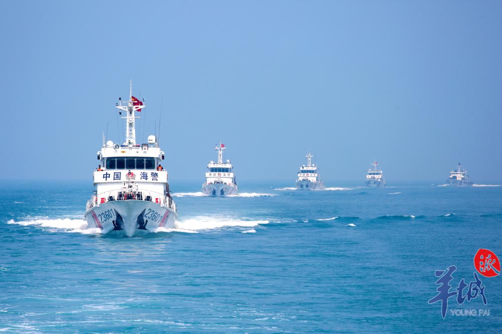 中国海警局南海分局5年办案1.12万宗,严厉打击海上违法犯罪活动