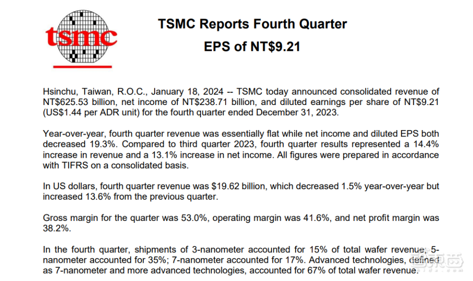 台积电3nm工艺营收占比或超20苹果amd英特尔三大客户频频追单
