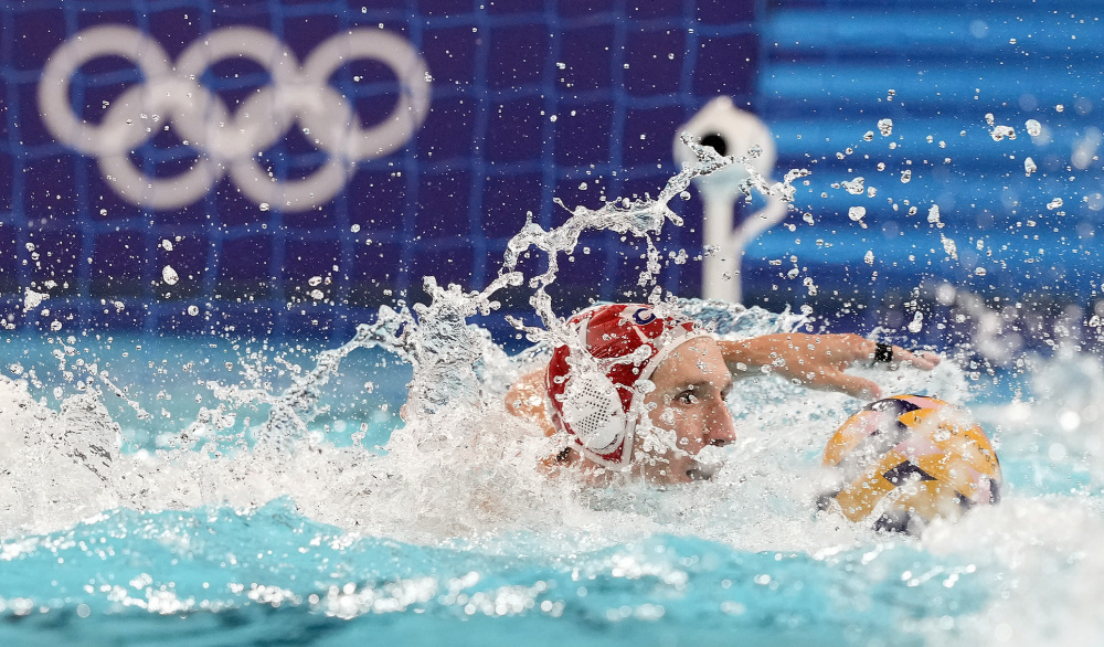 巴黎奥运会丨水球——男子四分之一决赛:克罗地亚队晋级半决赛