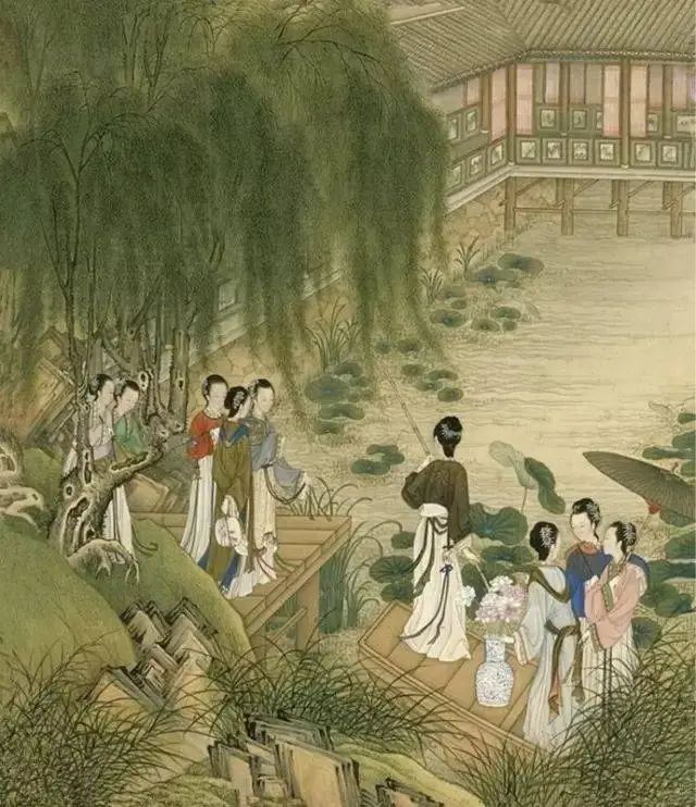 春日宴会,看花饮酒与君共_腾讯新闻