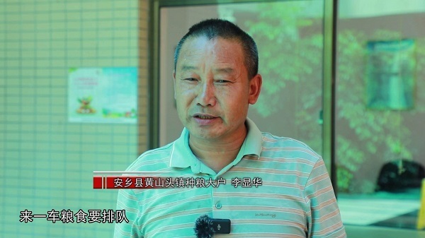 安乡:网上预约售粮 推进早稻收购