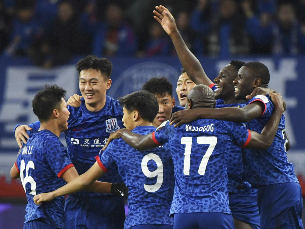 足球足协杯上海申花夺冠