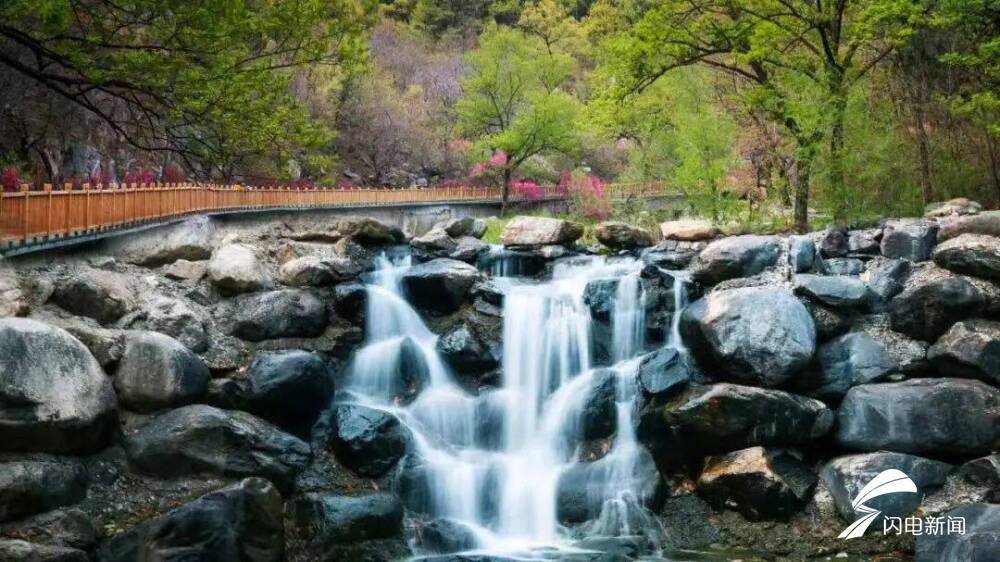 桃花峪泰山图片