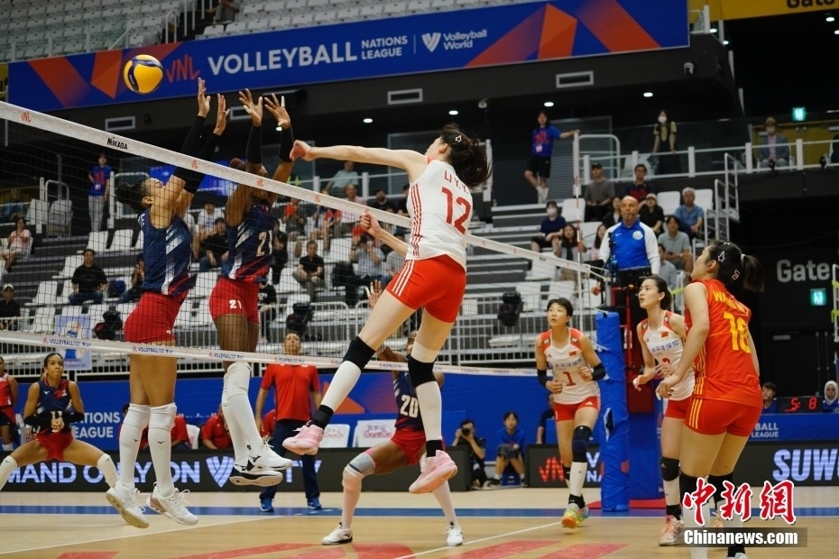 中国女排2:3不敌多米尼加队 遭遇世联赛四连败