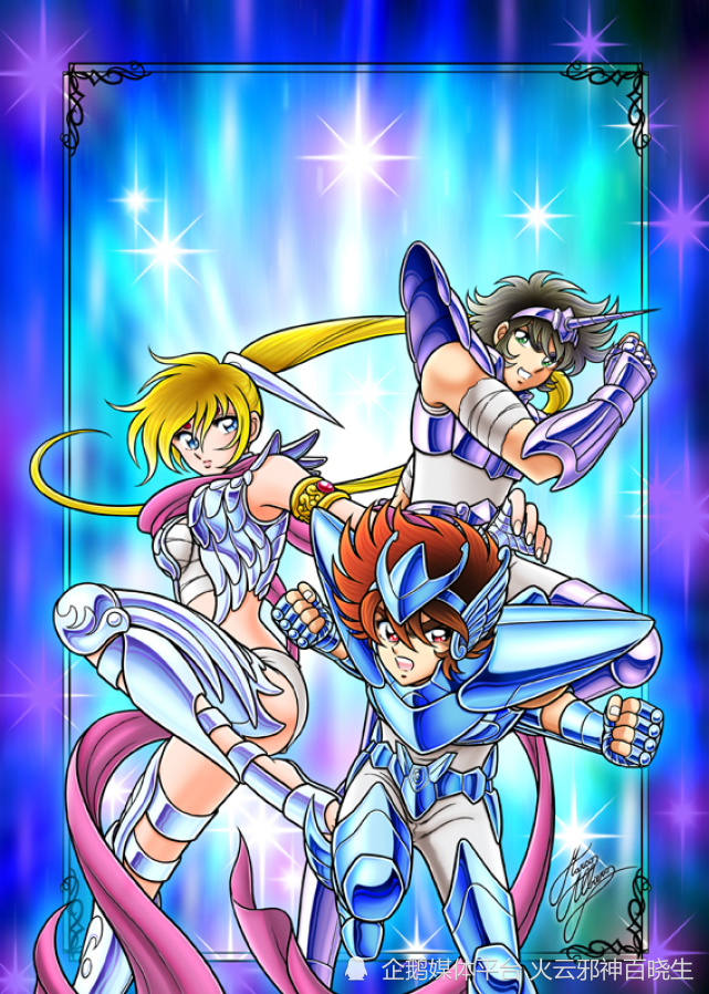 天鹤座白银圣斗士让叶英姿飒爽的嘉米尔族女战士