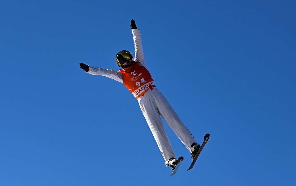 自由式滑雪公开组女子空中技巧比赛赛况2