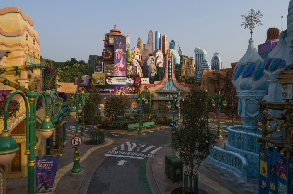 上海迪士尼疯狂动物城12月20日开园加入无轨乘骑系统