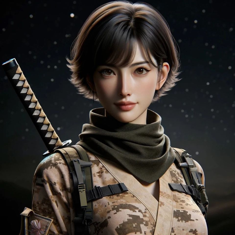 我用ai画出《三体》中短发杀手版智子