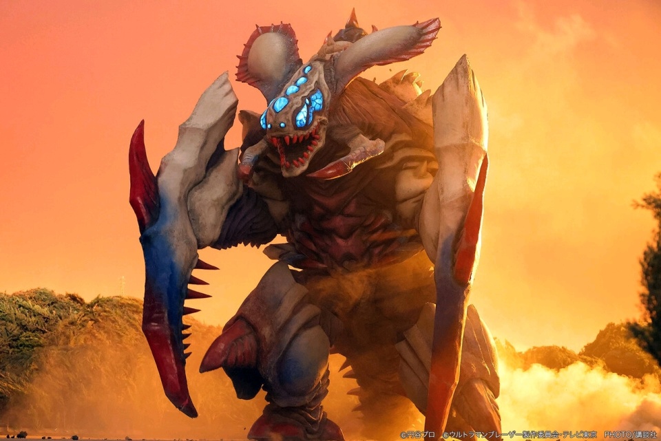 布莱泽奥特曼:新怪兽祖古刚官方剧照 帅气十足的镰刀甲虫