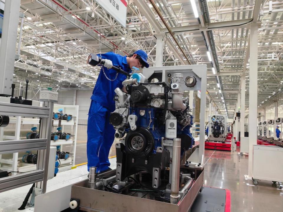第15000台发动机下线!潍柴数字化产业园全线达产