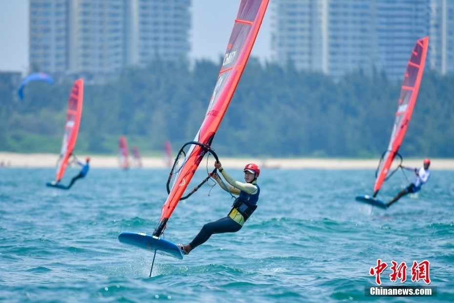 2024年全国青年风筝板和帆板锦标赛在海南博鳌开赛